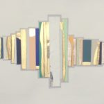 Edges CXXXVIII, oil, acrylic, emulsion, collage, 5.5in x 8in, 2020